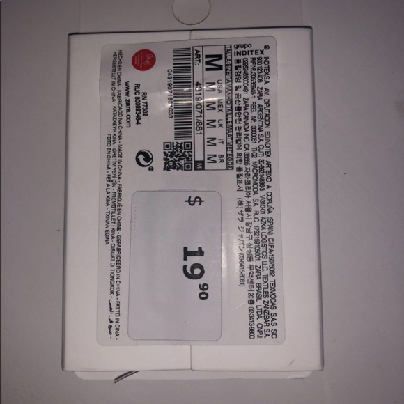 ZARA SILVER CHUNKY HOOPS - Picture 3 of 3